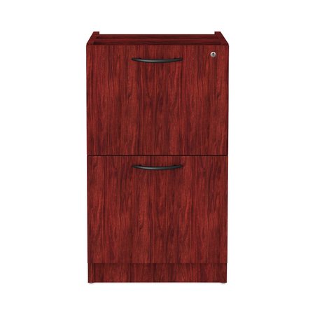 ALERA 15.63 in W 2 Drawer File Cabinets, Mahogany, Letter/Legal ALEVA542822MY